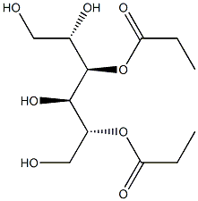 D-Glucitol 3,5-dipropionate Struktur