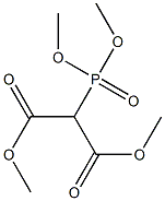 (Dimethoxyphosphinyl)malonic acid dimethyl ester Struktur