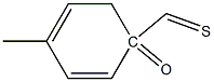 4-Methylbenzenecarbothialdehyde oxide Struktur