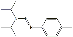 1-(4-Methylphenyl)-3,3-diisopropyltriazene Struktur