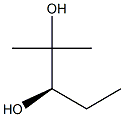 [R,(+)]-2-Methyl-2,3-pentanediol Struktur