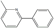 6-Methyl-2-phenylpyridine Struktur