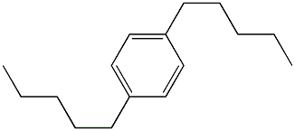 1,4-Dipentylbenzene Struktur