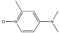 4-(Dimethylamino)-2-methylpyridine 1-oxide Struktur