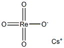 Cesium perrhenate Struktur