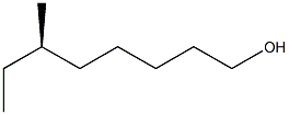 [R,(-)]-6-Methyl-1-octanol Struktur