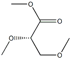 [S,(-)]-2,3-Dimethoxypropionic acid methyl ester Struktur