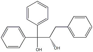 [S,(-)]-1,1,3-Triphenyl-1,2-propanediol Struktur