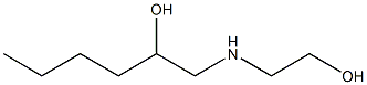 1-[(2-Hydroxyethyl)amino]-2-hexanol Struktur