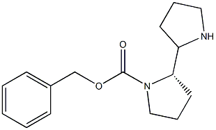 (2S)-2,2'-Bipyrrolidine-1-carboxylic acid benzyl ester Struktur