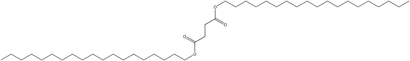 Succinic acid dinonadecyl ester Struktur