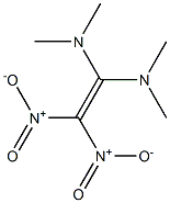 N,N,N',N'-Tetramethyl-2,2-dinitroethene-1,1-diamine Struktur