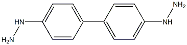 4,4'-Dihydrazinobiphenyl Struktur