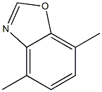 4,7-Dimethylbenzoxazole Struktur