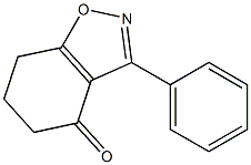 6,7-Dihydro-3-phenyl-1,2-benzisoxazol-4(5H)-one Struktur