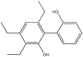 3,4,6-Triethyl-1,1'-biphenyl-2,2'-diol Struktur