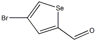 4-Bromo-2-selenophenecarbaldehyde Struktur