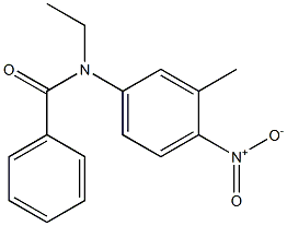 N-Ethyl-3'-methyl-4'-nitrobenzanilide Struktur