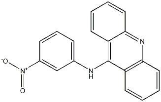 N-(3-Nitrophenyl)-9-acridinamine Struktur