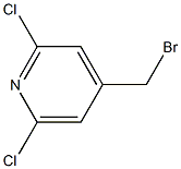 2,6-Dichloro-4-(bromomethyl)pyridine Struktur