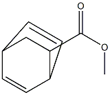 Bicyclo[2.2.2]octa-2,5-diene-7-carboxylic acid methyl ester Struktur