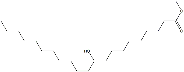 10-Hydroxyhenicosanoic acid methyl ester Struktur