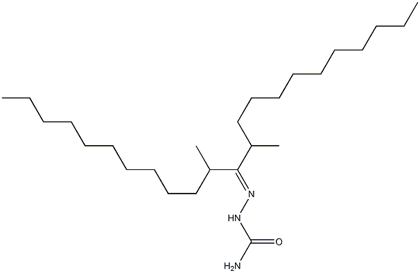 Methylundecyl ketone semicarbazone Struktur