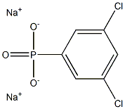 3,5-Dichlorophenylphosphonic acid disodium salt Struktur