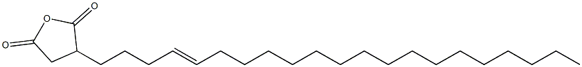 2-(4-Henicosenyl)succinic anhydride Struktur