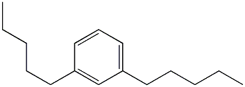 1,3-Dipentylbenzene Struktur