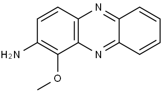 1-Methoxyphenazin-2-amine Struktur