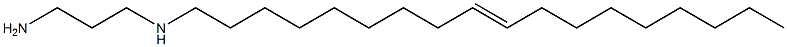 N-(9-Octadecenyl)-1,3-propanediamine Struktur