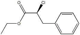 [S,(+)]-2-Chloro-3-phenylpropionic acid ethyl ester Struktur