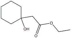 Ethyl 1-hydroxycyclohexaneacetate Struktur