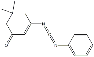 N-(5,5-Dimethyl-3-oxo-1-cyclohexenyl)-N'-phenylcarbodiimide Struktur