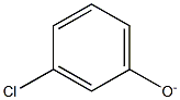 3-Chlorophenoxide Struktur