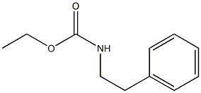 Ethyl phenethylcarbamate Struktur