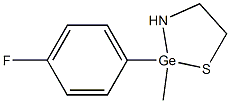 2-(4-Fluorophenyl)-2-methyl-1,3,2-thiazagermolidine Struktur