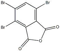 3,4,6-Tribromophthalic anhydride Struktur