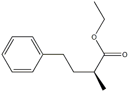 [S,(+)]-2-Methyl-4-phenylbutyric acid ethyl ester Struktur