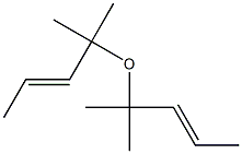 (-)-Methyl[(E,S)-1-methyl-2-butenyl] ether Struktur