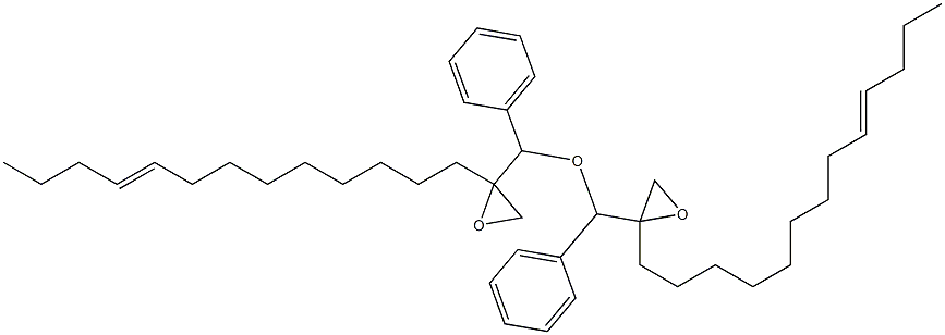 2-(9-Tridecenyl)phenylglycidyl ether Struktur