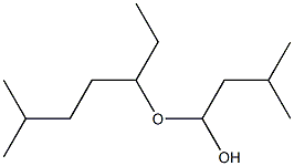 3-Methylbutanal isopentylpropyl acetal Struktur