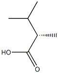 (2S)-2,3-Dimethylbutyric acid Struktur