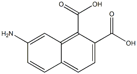 7-Amino-1,2-naphthalenedicarboxylic acid Struktur