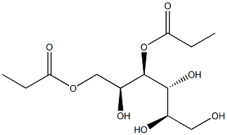 D-Glucitol 1,3-dipropionate Struktur