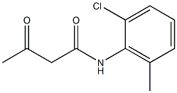 2'-Chloro-6'-methylacetoacetanilide Struktur