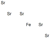 Iron pentastrontium Struktur