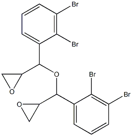 2,3-Dibromophenylglycidyl ether Struktur