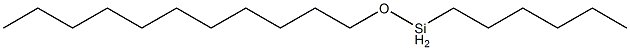 Hexyl(undecyloxy)silane Struktur